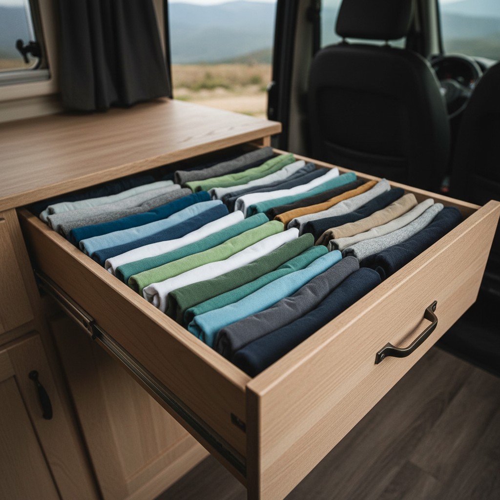 File Your Clothes Vertically