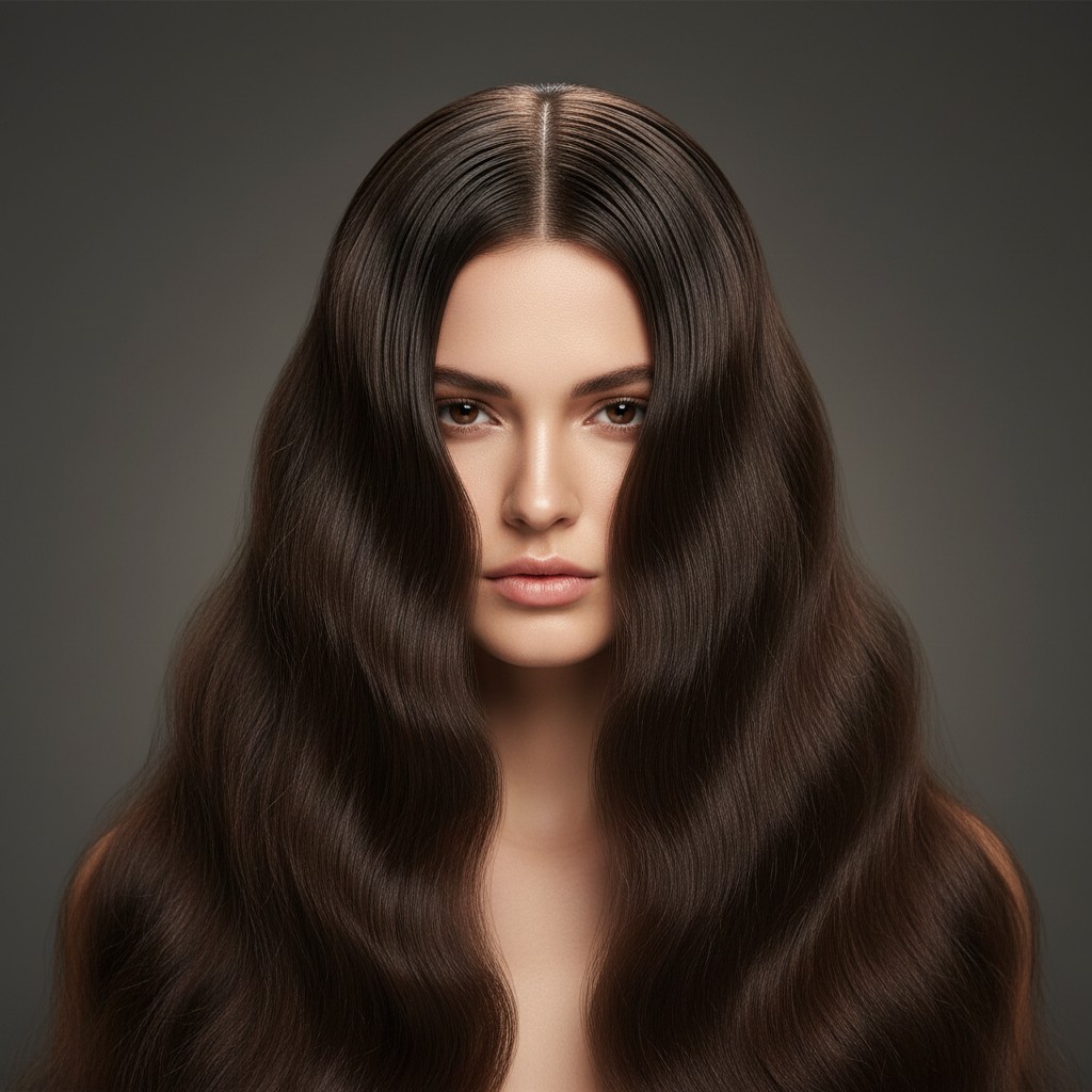 Taming Long, Thick Hair
